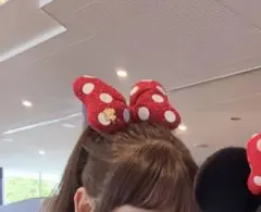 ミニーちゃん リボン ヘアゴム