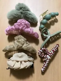 ❣️ヘアアクセサリー 7個セット❣️クリップ式です❣️