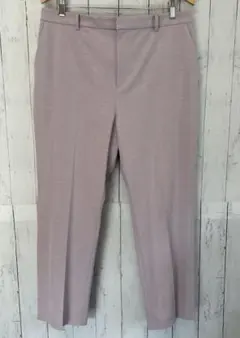 UNIQLO 薄紫 ストレッチスラックス 大きいサイズ　3XL