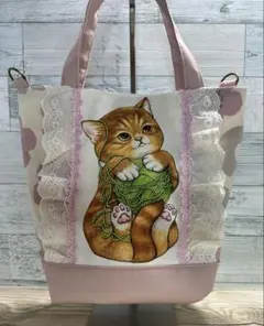 031736 コヤンイサムチョン　新柄トートバッグ