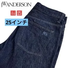 JW ANDERSON×ユニクロ ストレートデニム 25 ネイビー