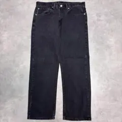 リーバイス505 Levis W34 ブラックデニム 黒 古着 ヒゲ 22135 - メルカリ