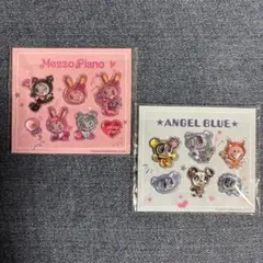 ナルミヤ オリジナルぷっくりシール メゾピアノ エンジェルブルー 2点セット