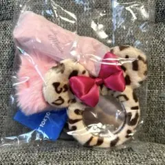 新品　ディズニー　ミニー　リップケース　ミラー　ヒョウ柄