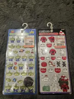 ボンボンドロップシール　リトルグリーンメン　ベイマックス