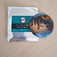 y*♡様 鬼滅の刃 トレーディング場面写 ホログラム缶バッジ ┊︎ 冨岡義勇