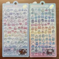 【正規品】ボンボンドロップシール オリジナル ミニ mini 2種 なないろ