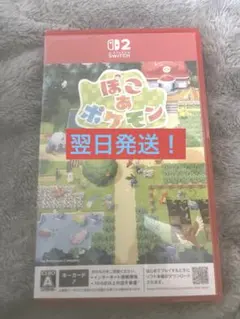 Switch2 ぽこあポケモン キーカード版