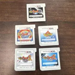 美品！妖怪ウォッチ ソフト 5本セット まとめ売り 動作確認済み！