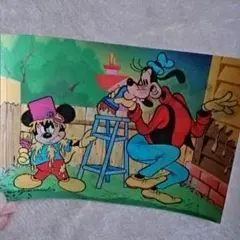 【値下げ】ディズニー レトロ 3D カード