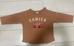 TOMICA ペットワールド バスプリント 長袖カットソー 90 ロンT