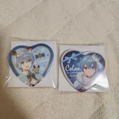 すとぷりグッズ ハート型缶バッジ クリスマス ころん