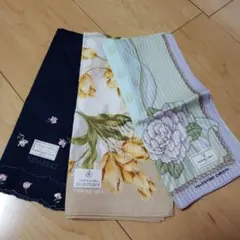 レディースハンカチ 3点セット(新品未使用)