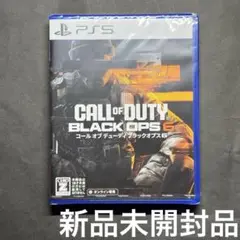 ★新品未開封 Call of Duty: Black Ops 6 PS5 ソフト
