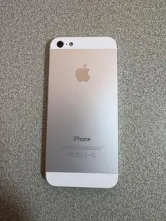【美品】iPhone5 ホワイト 16GB