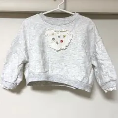 バースデイ näyun / ナユン　80cm 長袖トップス 花柄刺繍 女の子