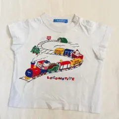 familiar❤️80センチ 列車 Tシャツ