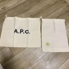 A.P.C. 巾着+おまけ巾着
