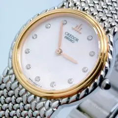 645セイコー　クレドール　5A70-0260 ダイヤ　シェル　18KT 腕時計 2026年最新】クレドール 5A70-0260の人気アイテム - メルカリ