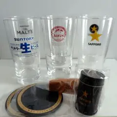 【大きめグラス】ビール用 6個