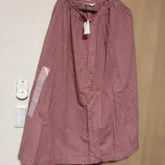 ロングスカート 赤