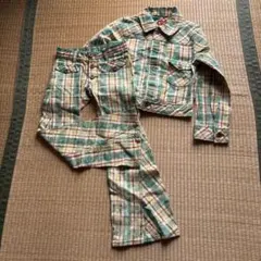 FRED PERRY チェック柄ジャケットとパンツセット