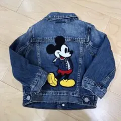 BABY GAP ミッキーマウス デニムジャケット 95cm 2years