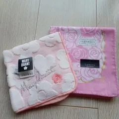 MARY QUANT、LANVINハンカチ