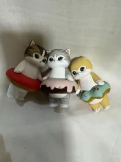 モフサンド 浮き輪付き フィギュア3体セット