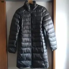 ユニクロ　グレーダウンジャケット ロングコート