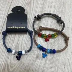 東京ディズニーリゾート ブレスレット 3점 세트