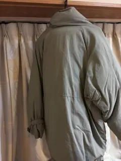 フード付きダウンジャケット ベージュ、カーキー (料金相談可能)