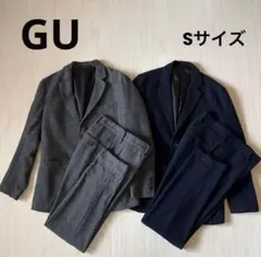 GU メンズ　セットアップ 2点まとめ売り　Sサイズ