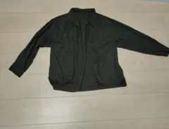 GU オリーブグリーン 長袖シャツ