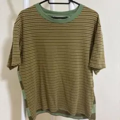 UNIQLO ユニクロ　マルニ　MARNI ボーダーTシャツ M グリーン