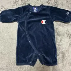 Champion ネイビーロンパース 50-60のサムネイル