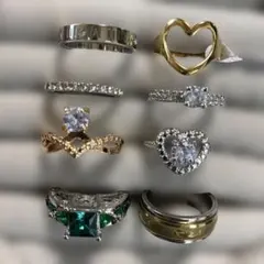 指輪 リング まとめ売り 925 STERLING silver ST 316L - メルカリ