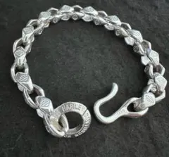 80s ハーレーダビットソン ブレスレットヴィンテージ　シルバー925