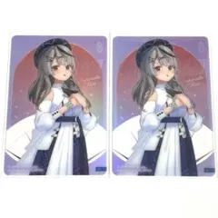 ホロライブ 沙花叉クロヱ クリアオーロラカード セット