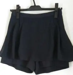 ショートパンツ　(ネイビー)　紺　青