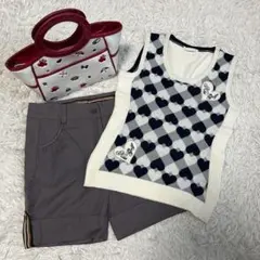 キスオンザグリーン◆おまけ付き レディース ゴルフウェア セット Mのサムネイル