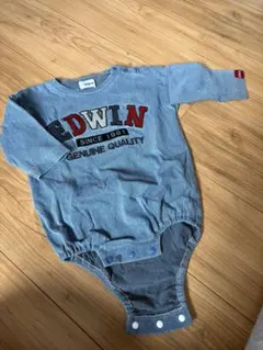 EDWIN ベビー ロンパース デニム風70cm 美品