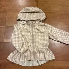 Petit main ギンガムチェックアウター