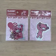 グルーミー キラキラステッカー 2枚セット