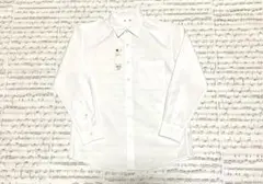 GU イージーケアブロードシャツ　メンズ　ホワイト　S