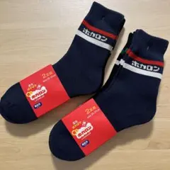 ホカロン 　メンズソックス　裏起毛　2足組　2セット　4足　 25-27cm