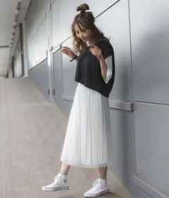 ラメチュールスカート