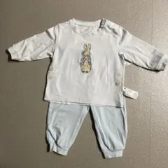ユニクロ ベビーパジャマ 80cm ピーターラビット