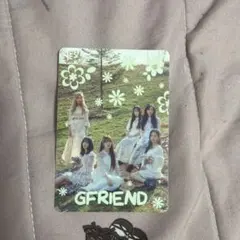 GFRIEND 香港公式Yesカード 夜光カード