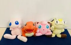 TOMY ポケモン　ぬいぐるみ　4体セット　まとめ売り　レトロ